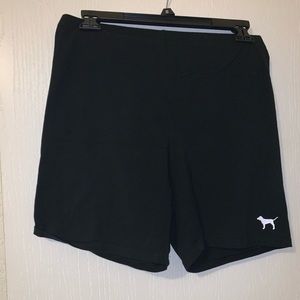 PINK Victoria’s Secret Black Biker Shorts